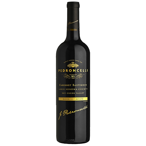 PEDRONCELLI CABERNET SAUVIGNON 007 750ml. 2018