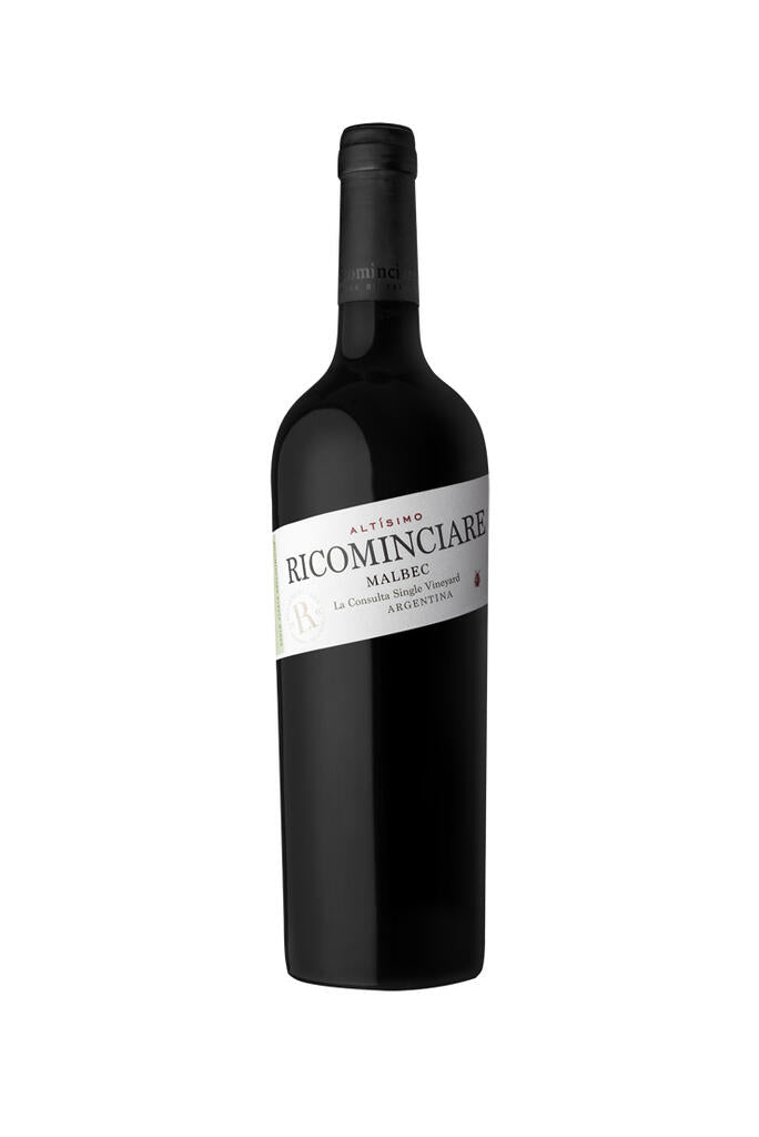 RICOMINCIARE ALTISIMO MALBEC 2021 VINO TINTO 750ml.