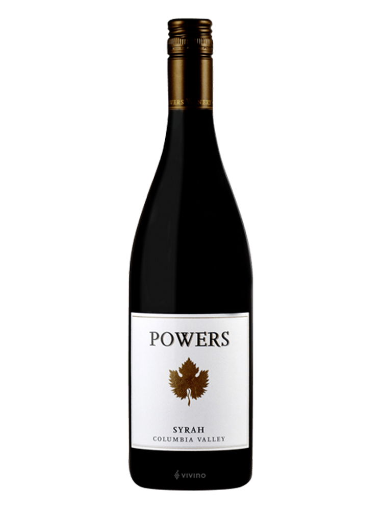 Powers Winery Estate Syrah 2014 750ml.