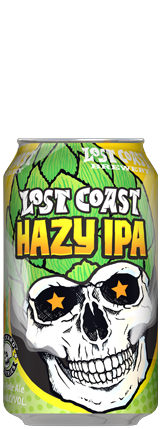 LOST COAST HAZY IPA (lata) 24/12 oz