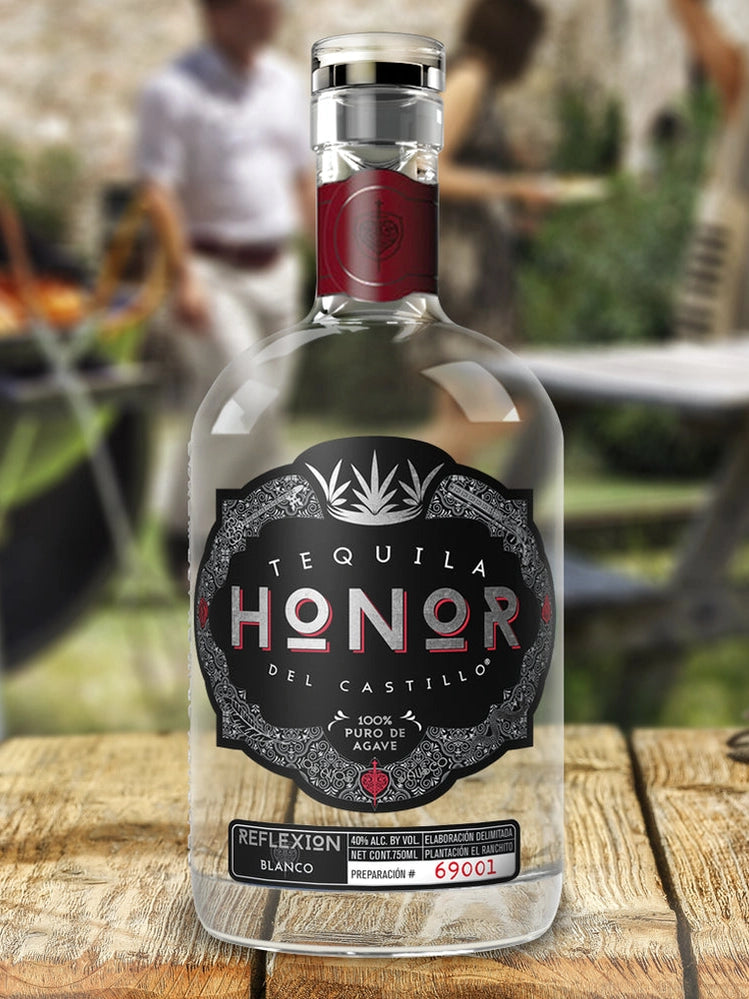 Tequila Honor del Castillo Reflexión Blanco 750ml Alc. 40% por vol.