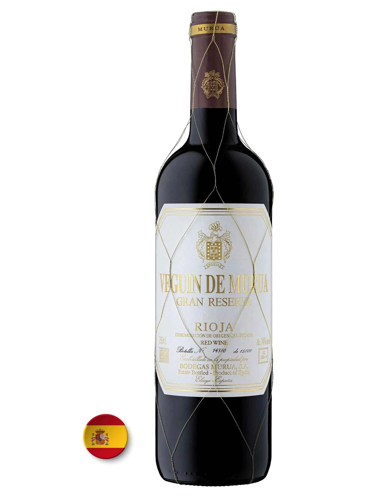 VEGUÍN DE MURUA GRAN RESERVA Tempranillo 2016 750ml