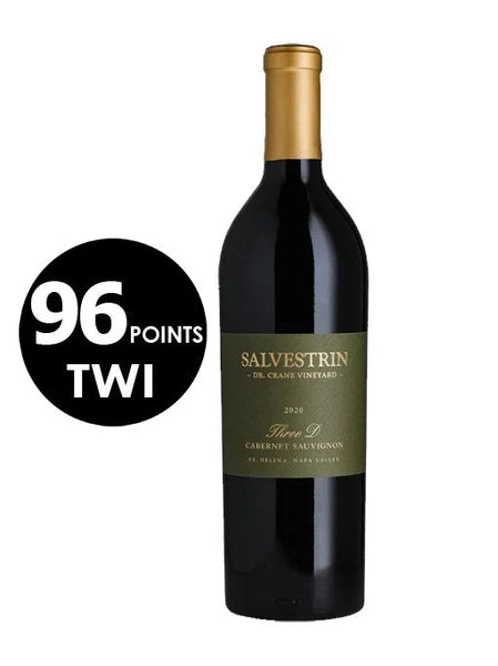 SALVESTRIN 3D CAB SAUVIG DR CRANE VINEYARD 750 ml 2020