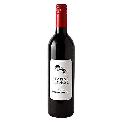 LEAPING HORSE RED
