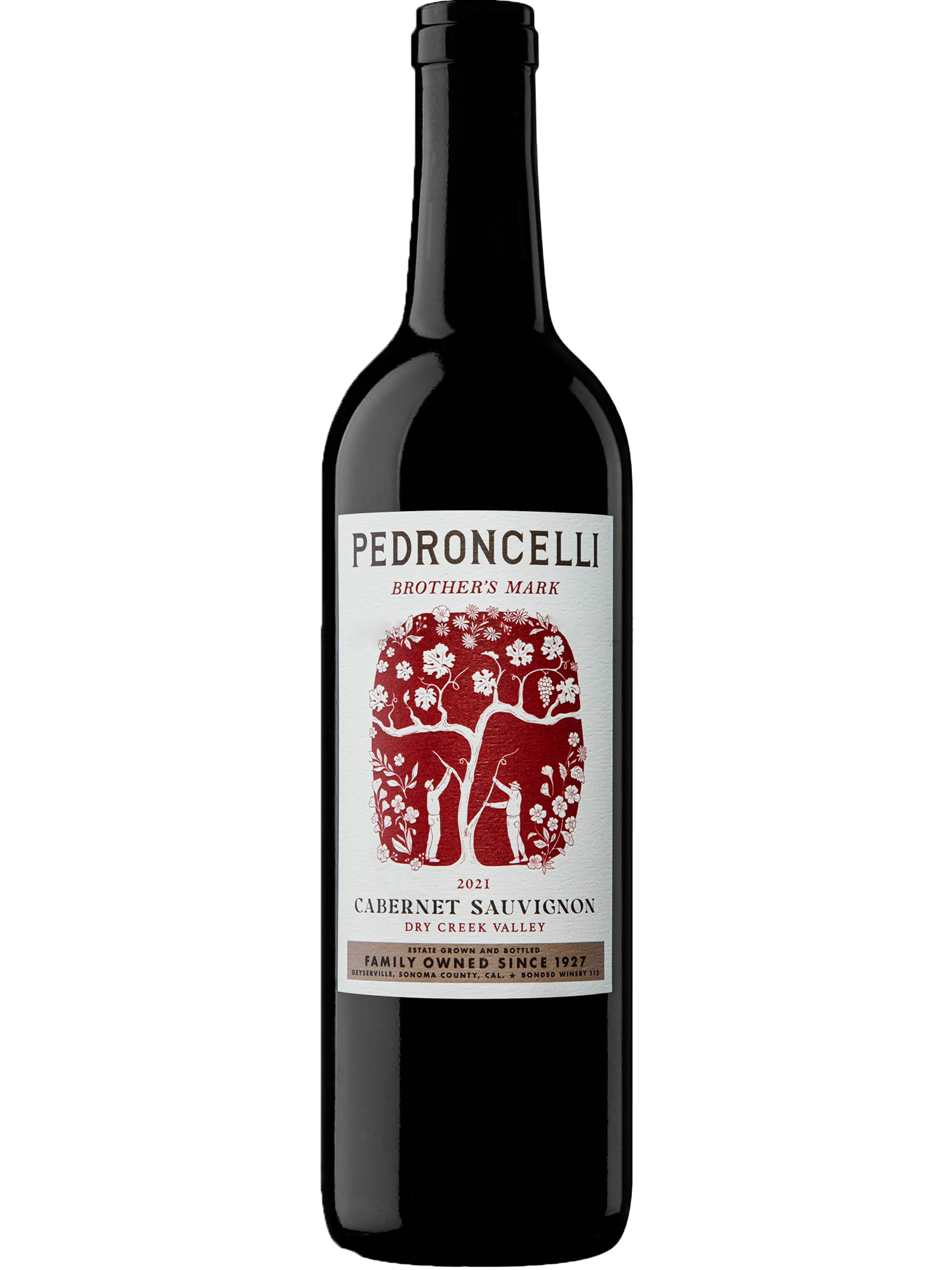 Pedroncelli Cabernet Sauvignon Brother's Mark 2022